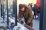 В Ижевске продолжается модернизация остановочных павильонов
